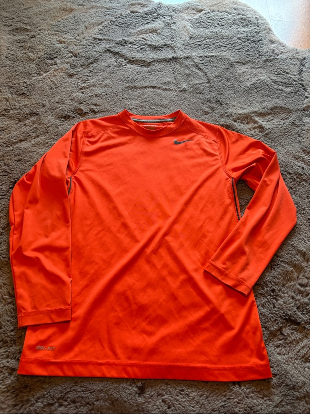 Nike Orange Dri-FIT Performance Top